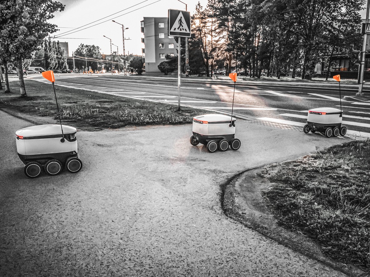 Estonian Delivery robots