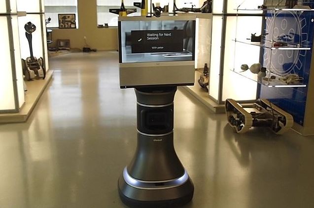 iRobot Ava 500, an autonomous roaming telepresence robot