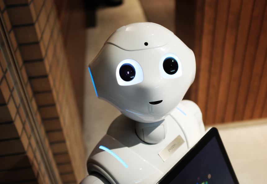 high-Angle Photo of Robot