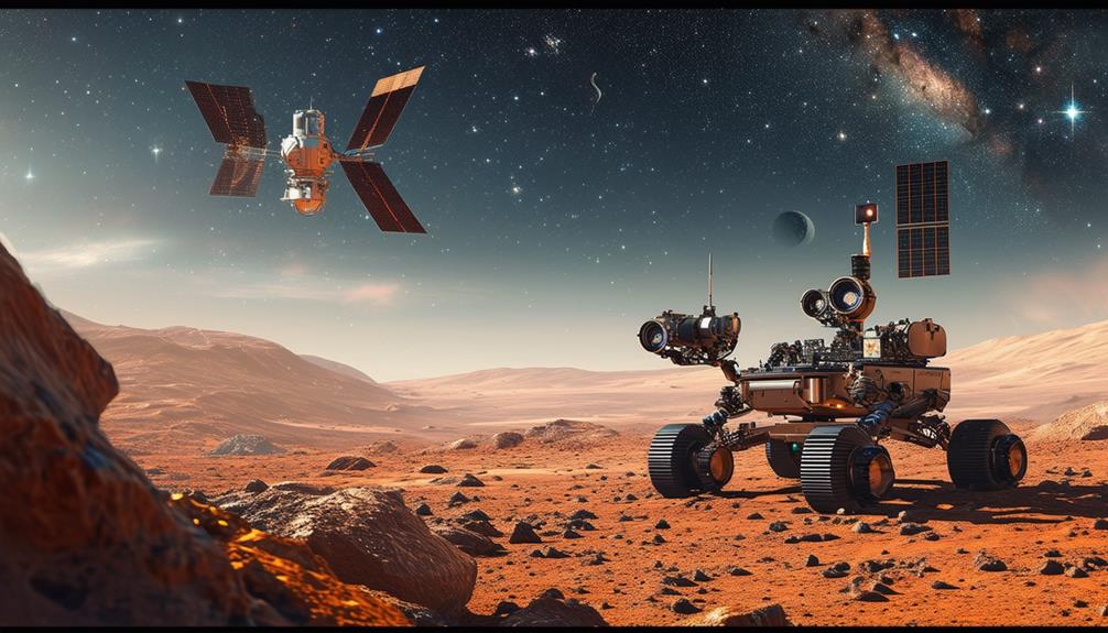 exploring mars with technology