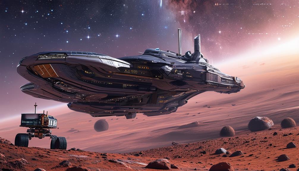 technology in outer space