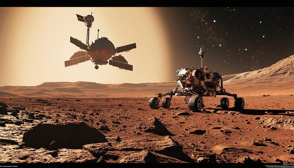 exploring mars with robots