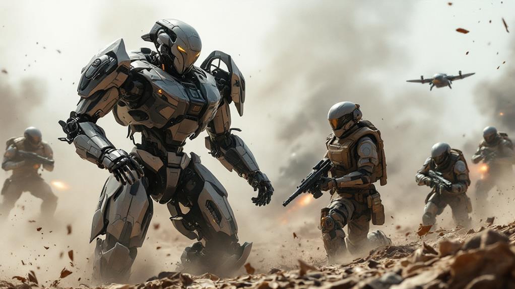 robotic warfare technology advancements