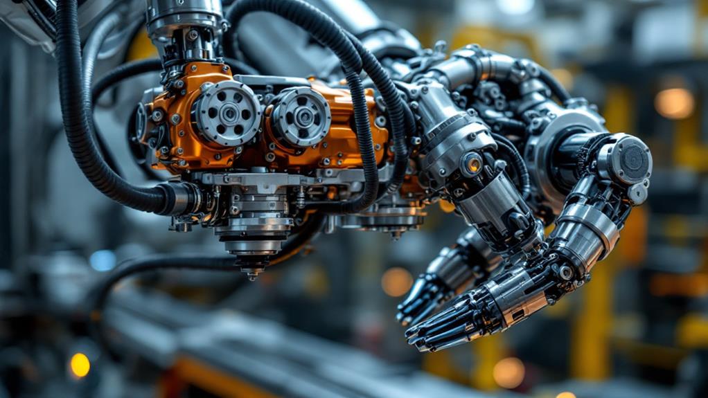 hydraulic pumps enable robotic movement