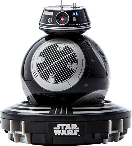 Product description BB 9E is a menacing astromech droid of the First Order. Control it with your smart device and keep it rolling optimally with the augmented reality Droid Trainer. Watch BB 9E interact with other Star Wars App enabled Droids by Sphero, and view films from the Star Wars saga with BB 9E by your side. This is NOT the droid you’re looking for… it’s the droid thats looking for you.