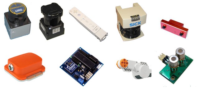 Types of robot sensors (Light and Sound sensors